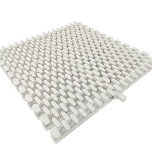 Swimming pool overflow grating