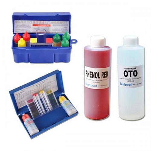 Swimming pool water PH and OTO test kit