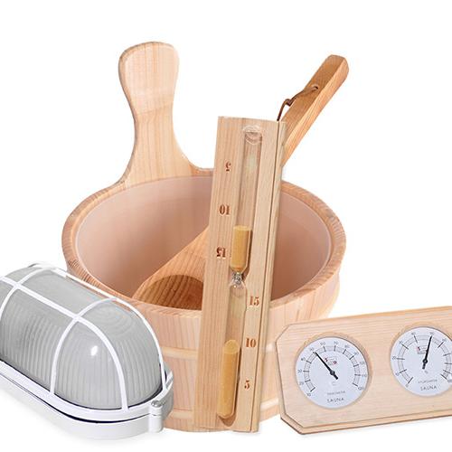 Sauna room accessories